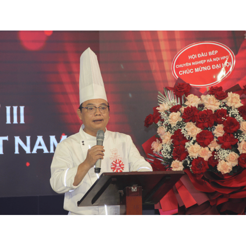 Đại diện Liên chi hội Đầu bếp Việt Nam